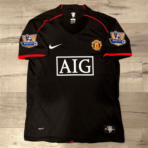 Ronaldo Manchester United Away Shirt Ronaldo Etsy