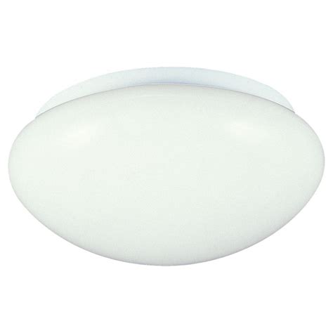 Sea Gull Lighting 3 Light White Ceiling Fixture The Home Depot Canada