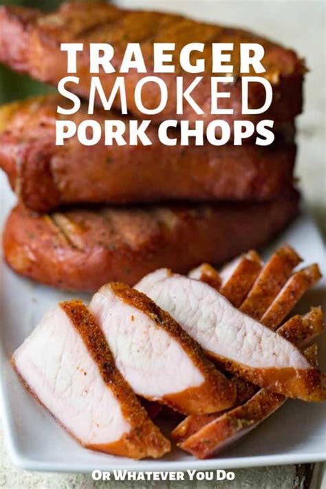 Traeger Smoked Pork Chops Easy Smoked Pork Chop Recipe