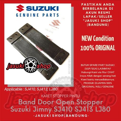 Jual Karet Stopper Pintu Suzuki Jimny Katana Caribian SJ410 SJ413 Asli