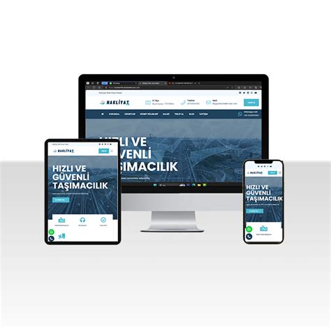 Hazır Nakliye Lojistik Web Sitesi İNTERNET SİTESİ KURMA