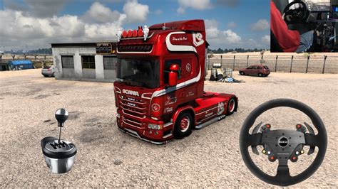 Ets Promods Scania R Rjl R V Open Pipe Wheel H Shifter