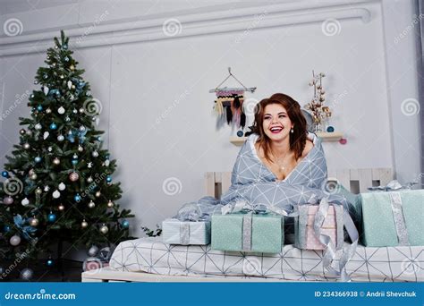 Girl Naked Lying On The Bed Stock Photo Image Of Beautiful Bedding