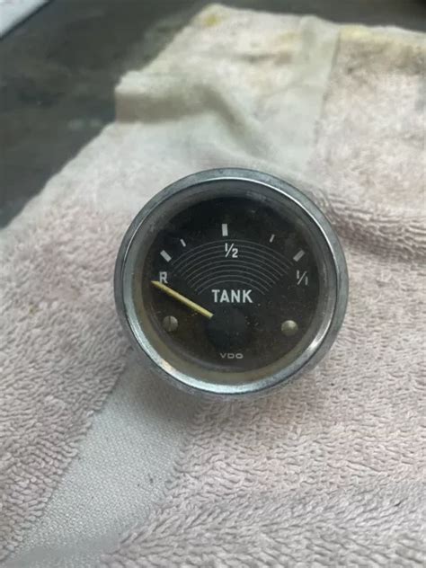 VW VDO FUEL Gauge Vw Type 2 Bus 6V Gas Fuel Gauge Vw Split Window EUR