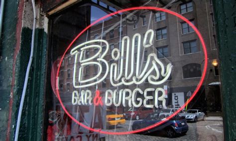 Bills Bar And Burger Loving New York