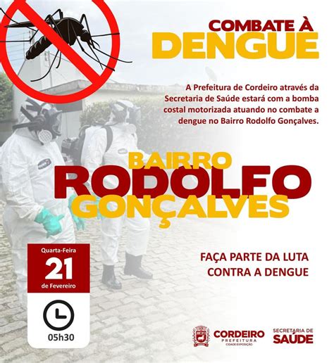 Ação De Bloqueio Para Combate Ao Mosquito Aedes Aegypti No Rodolfo