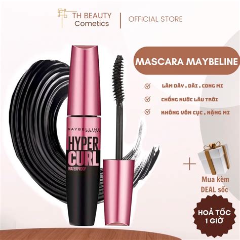 Mascara L M D I V Cong Mi Maybelline New York Hyper Curl Waterproof