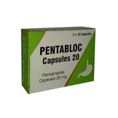 20 Mg Pantoprazole Capsules General Medicines At Best Price In Mumbai