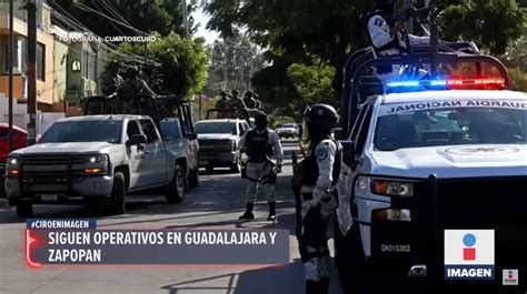 Continúan Operativos De La Marina En Guadalajara Y Zapopan Imagen Televisión