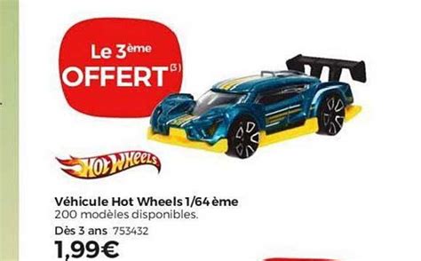 Promo Véhicule Hot Wheels 1 64 ème chez PicWicToys iCatalogue fr