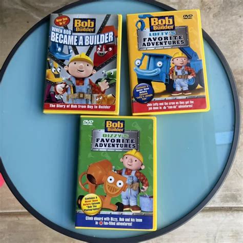 Bob The Builder Dvd Lot Of 3 Used 1 New Sealed Good Condition 1559