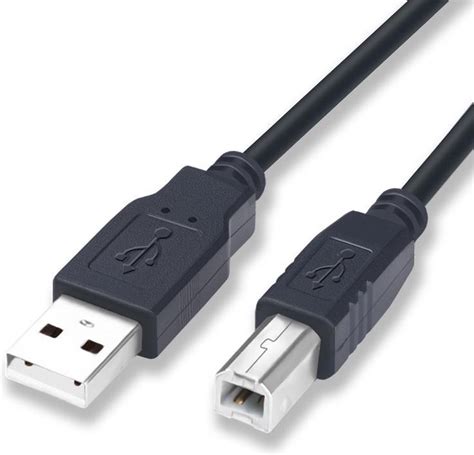 Printerkabel Printer Kabel Usb Usb Meter Zwart Bol