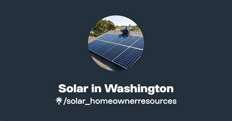 Solar In Washington Linktree