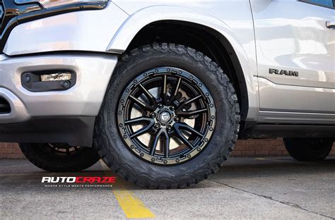 Dodge Ram Fuel Rebel 6 Matte Black