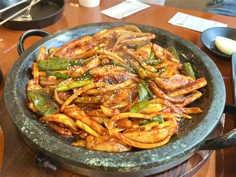 영등포역맛집 해탄구 오적회관 불맛 제대로 나는 오징어볶음 맛집 네이버 블로그