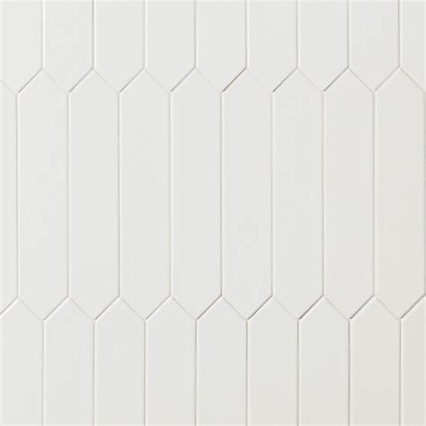 Kent White 312 Picket Polished Ceramic Wall Tile Artofit