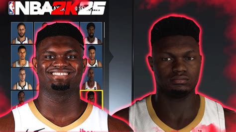 Best Zion Williamson Face Creation In Nba K Best Zion Williamson