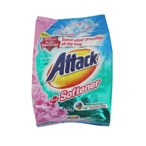 Attack Powder Detergent Softener Sweet Floral 14kg Wmart