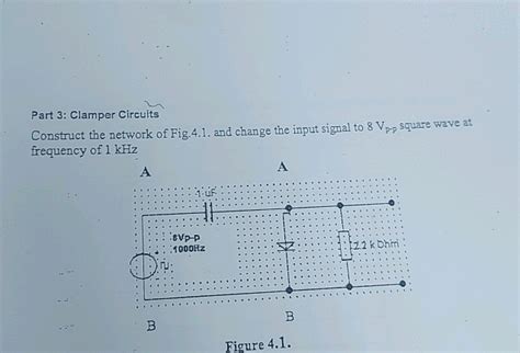 Part Clamper Circuits Construct The Network Studyx