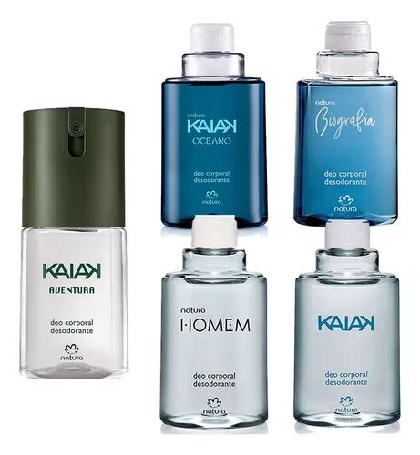 Kit Perfume Deo Corporal Kaiak Aventura Refil Biografia Kaiak K