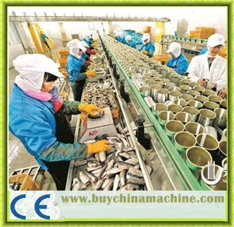 Factory Full Automatic Canned Fish Production Line Tune Sardine Canning