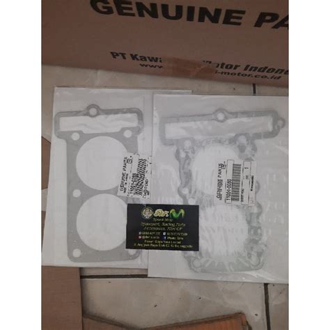 Jual Paking Gasket Blok Head Cylinder Ninja 250 Karbu Atas Bawah