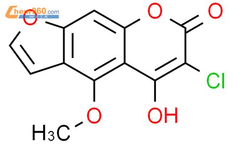 919367 09 2 7H Furo 3 2 G 1 Benzopyran 7 One 6 Chloro 5 Hydroxy 4