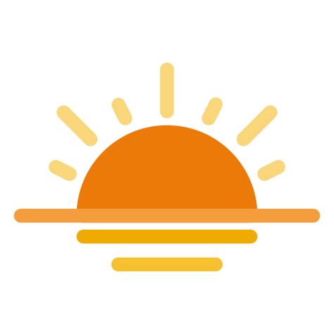 Sunset Generic Flat Icon