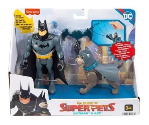 Boneco Dc Liga Dos Superpets Batman Ace Fisher Price MercadoLivre