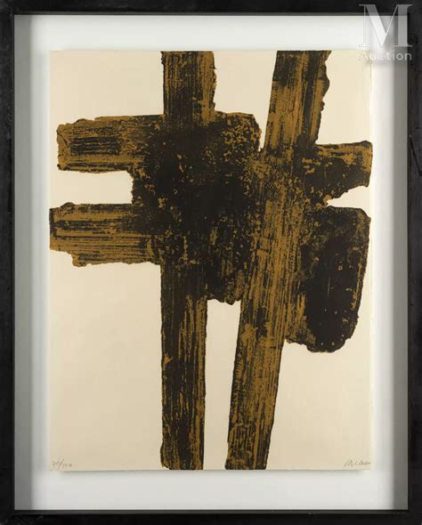 Pierre Soulages Lot Ench Res