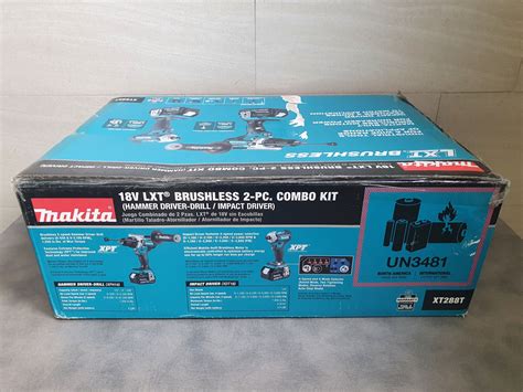 Makita Xt T V Lxt Lithiumion Brushless Cordless Pc Combo Kit X