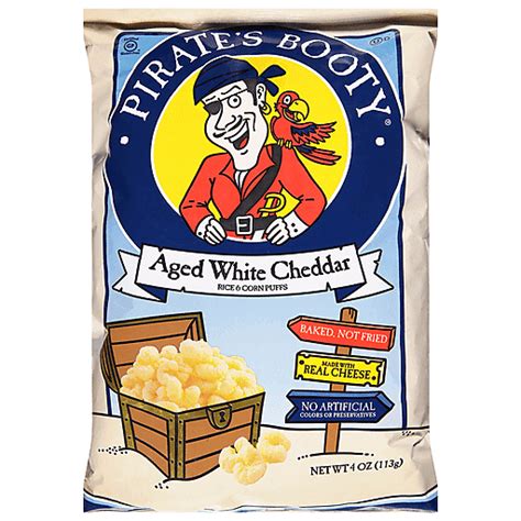 Pirate S Booty Aged White Cheddar Rice And Corn Puffs Oz Cheese