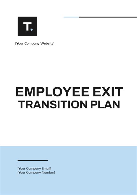 Free Employee Exit Transition Plan Template Edit Online And Download