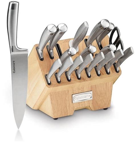 Cuisinart® Normandy Collection 19-pc. Knife Block Set | Stainless steel ...