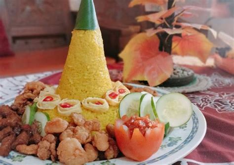 Resep Nasi Kuning Tumpeng Sederhana Oleh Intan Nirmala Cookpad