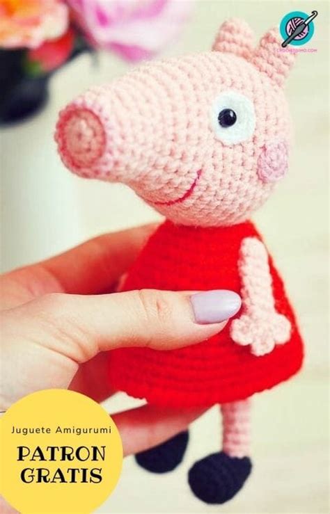 PatrÓn Gratis Peppa Pig Juguete Amigurumi Paso A Paso Crochetisimo