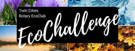 EcoChallenge January 2021 | Twin Cities Rotary Eco Club