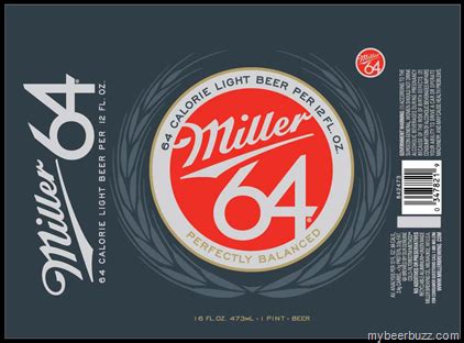 Miller 64 - 16oz Cans - mybeerbuzz.com - Bringing Good Beers & Good People Together...