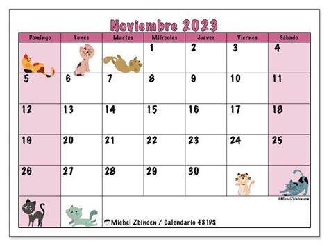 Calendarios Michel Zbinden Diy Tags November Calendar