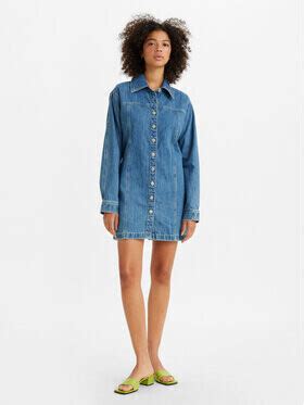 Buy Levi S Shay Denim Dress A Indigo Stonewash From Today