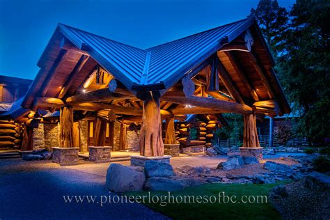 Custom Log Homes Picture Gallery | Log Cabin Homes Pictures | BC, Canada