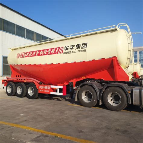 Heavy Duty Tri Axles 50T Bulk Cement Tanker Trailer For Sale My