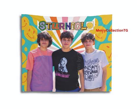 Sturniolo Triplets Art Collection Tapestry Indoor Wall Etsy