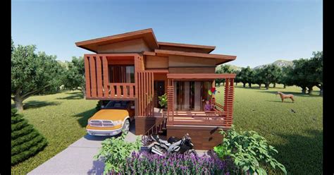 Desain Rumah Panggung Kayu Modern - Homecare24