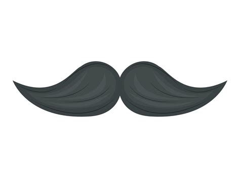 Acessório Masculino Bigode Preto 11233807 Vetor No Vecteezy