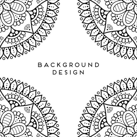 Premium Vector Vector Mandala Background