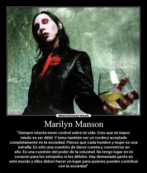 Pin En Marilyn Manson Love Etc Marilyn Manson Darse Cuenta