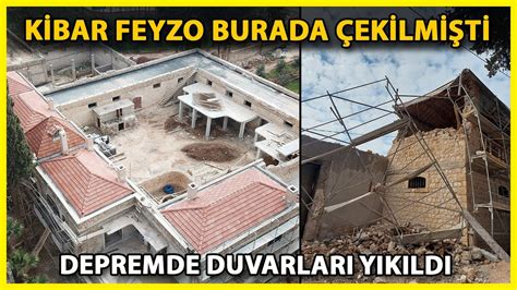 Depremde Kibar Feyzonun Çekildiği Reyhanlıdaki Tarihi Konak da Hasar