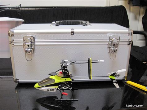 Exi 250 Aluminum Rc Helicopter Carrying Case For Trex 250 Blade 120 Sr