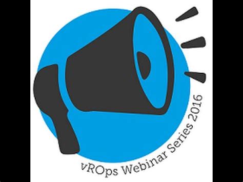 VROps Webinar 2016 Part 8 SDDC Operations With VROps Custom